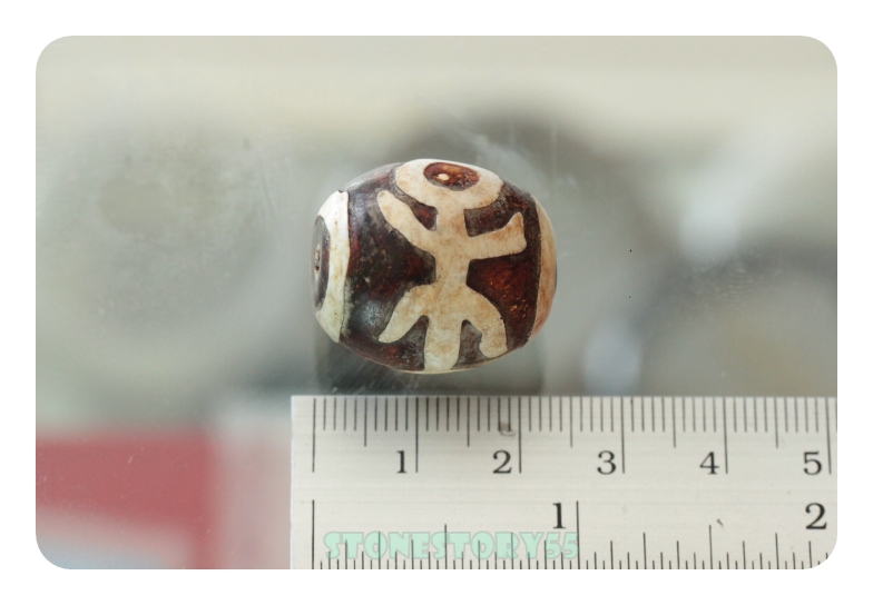 ลูกปัดทิเบตเขียนสี(ขายแล้ว)