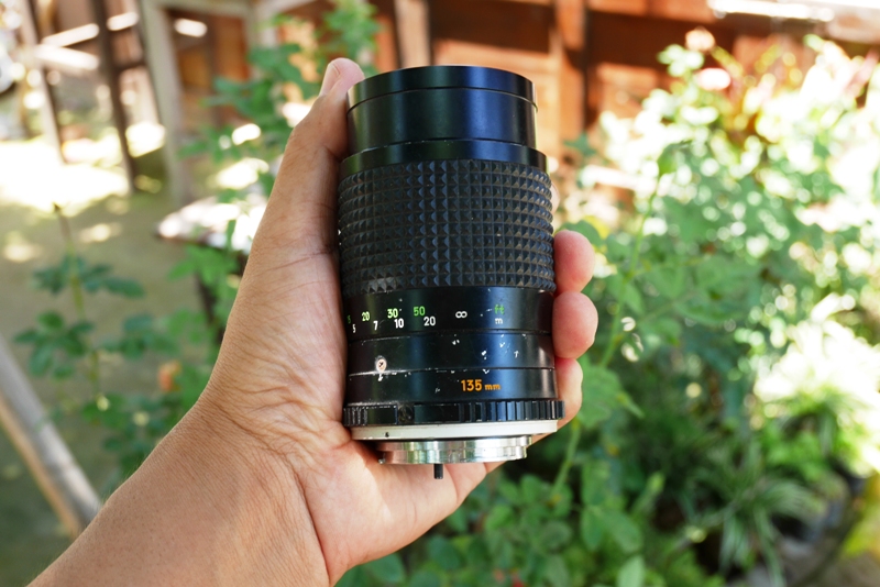 MINOLTA LENS MC TELE ROKKOR-QD 135MM.F3.5 MD MOUNT