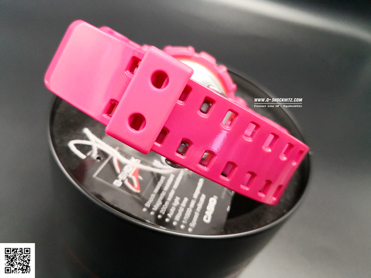 CASIO MID YEAR SALE G-SHOCK พร้อมส่ง นาฬิกาข้อมือ นาฬิกากันน้ำ นาฬิกาของแท้ ประกันศูนย์ CMG 1 ปี รุ่น GA-110B-4 นาฬิกาสีชมพู