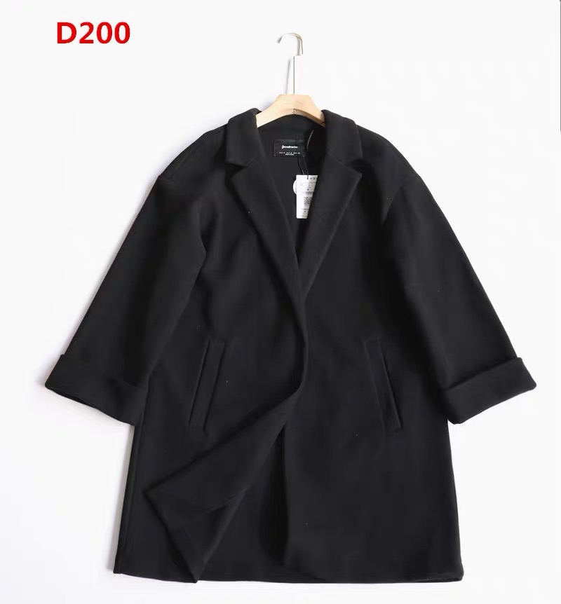 เสื้อโค้ท เสื้อโค้ทกันหนาว โค้ทวูล tailored knit coat สีเบจ แบรนด์ STRADIVARIUS สำเนา สำเนา