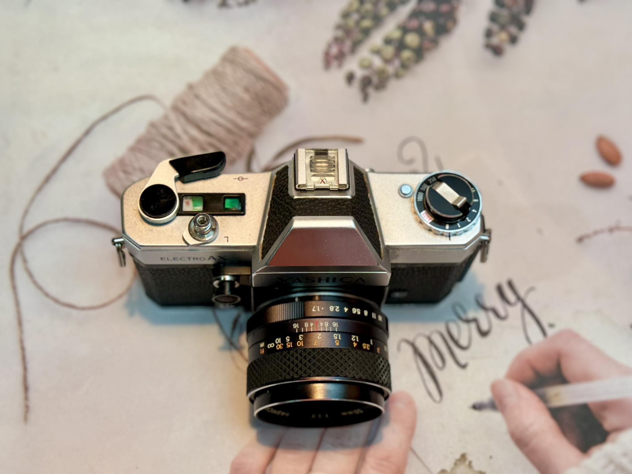 YASHICA ELECTRO AX YASHICA AUTO YASHINON DS-M 50MM.F1.7