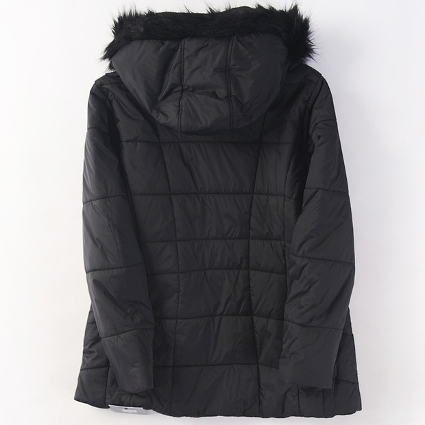 เสื้อโค้ท เสื้อกันหนาว ฮู้ด บุนวมอุ่น เนื้อผ้าสังเคราะห์ MARK NEW YORK (Padded puffer coat) ขาว