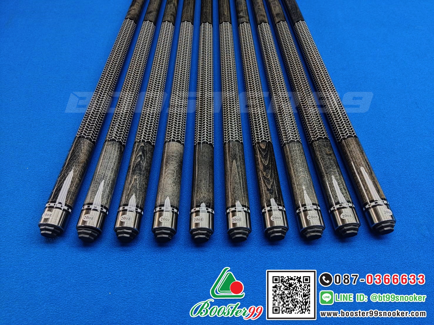 ไม้คิวพูล ต่อกลาง เกรด A+ ราคาต่อ 1 ด้าม