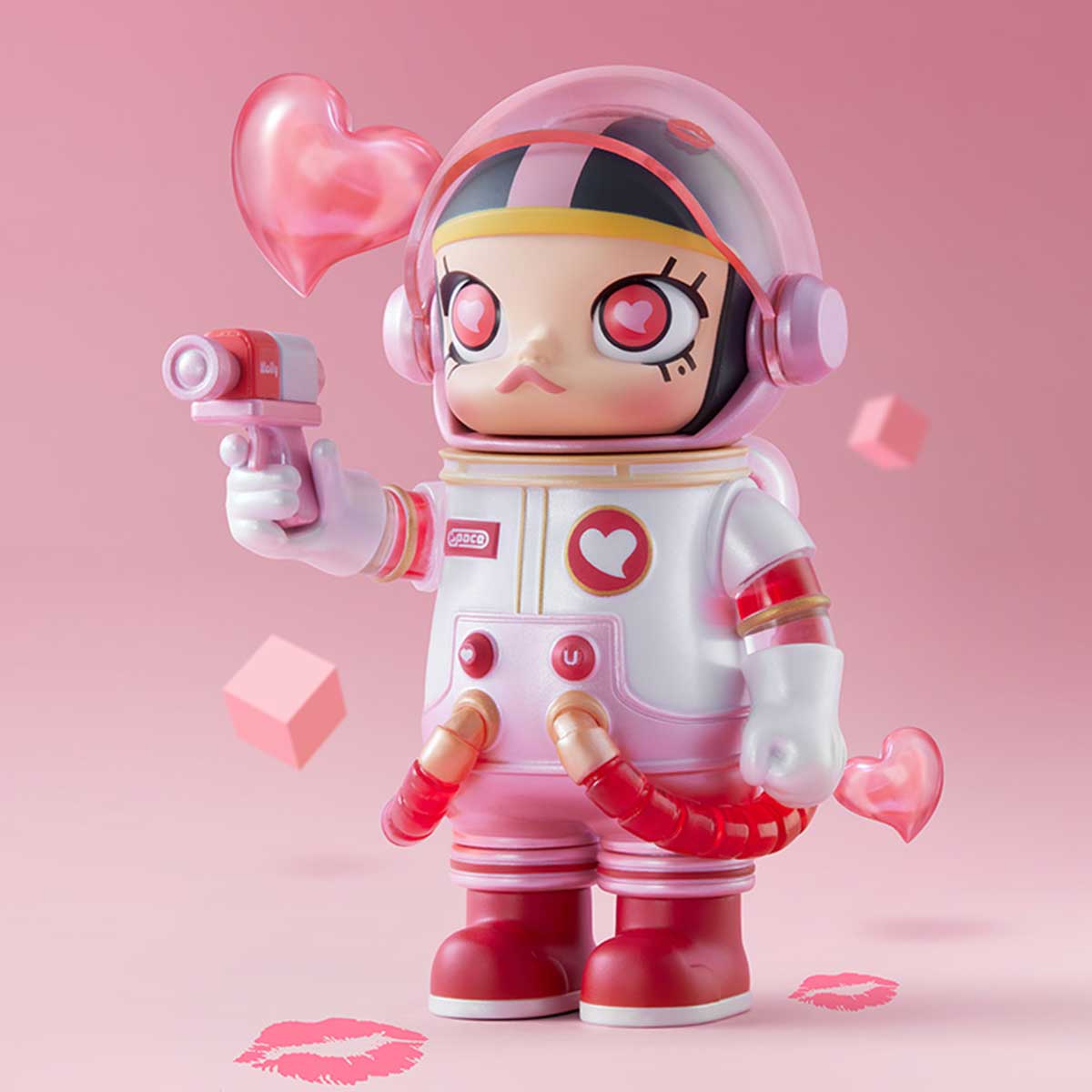POP MART MEGA SPACE MOLLY 100% V.2 - B ลุ้นซีเคร็ททุกBOX SERIES BLIND BOX