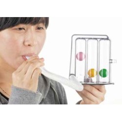 Tri-ball Incentive ช่วยบริหารปอด ใช้ในผู้ป่วยหลังผ่าตัดช่องทรวงอก เพื่อฝึกการหายใจเข้าลึก ยาว เพื่อบริหารกล้ามเนื้อทางเดินหายใจ และช่วยให้การทำงานของปอดเป็นปกติ ลดการคั่งค้างของเสมหะในปอด และลดการติดเชื้อในปอด