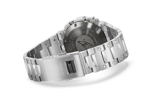 CASIO G-SHOCK นาฬิกาข้อมือ นาฬิกากันน้ำ นาฬิกาของแท้ ประกันศูนย์ CMG 1 ปี รุ่น MRG-B5000D-1 นาฬิกาสีเงิน