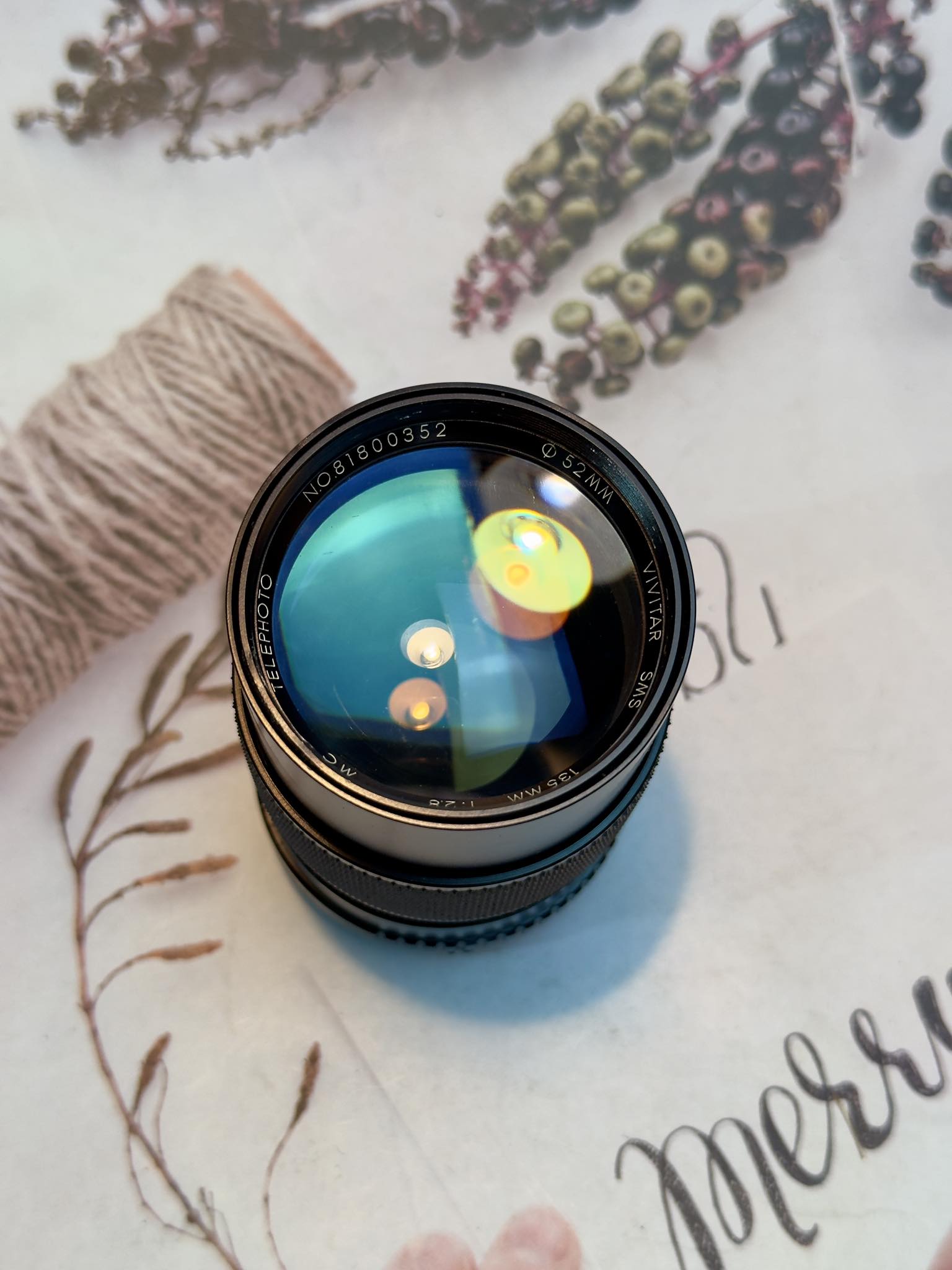 VIVITAR SMS 135MM.F2.8 MCTELEPHOTO MD MOUNT