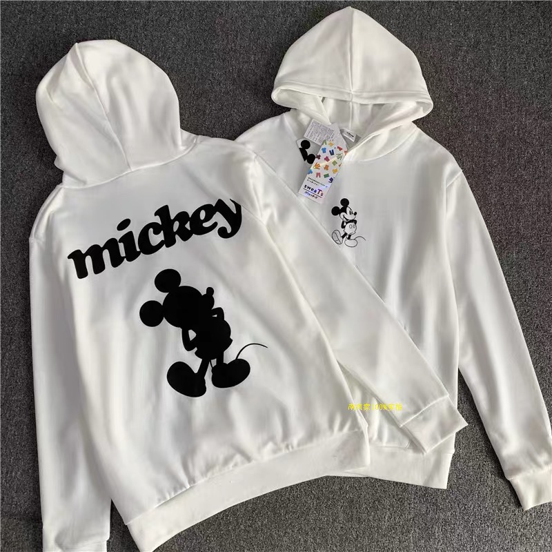 เสื้อฮู้ด วอร์ม สเวตเตอร์ Disney เสื้อมิคกี้ mickey Vintage แขนยาว สีดำ ลายการ์ตูนมิคกี้ งาน DISNEYงานสวย มาก สำเนา ดำ