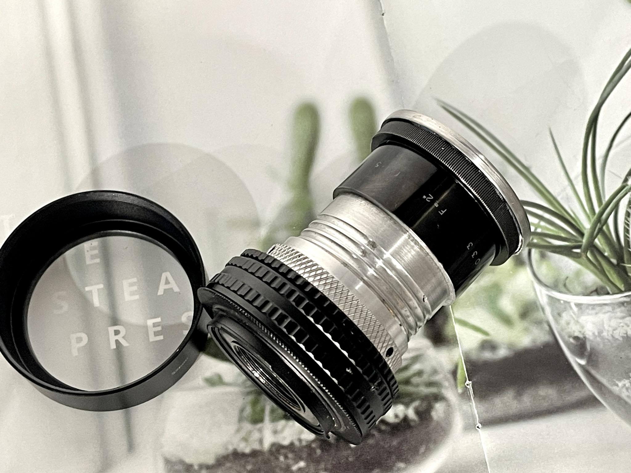 DALLMEYER PROJECTION LENS 50MM.F1.5 MODIFIED SONY E MOUNT