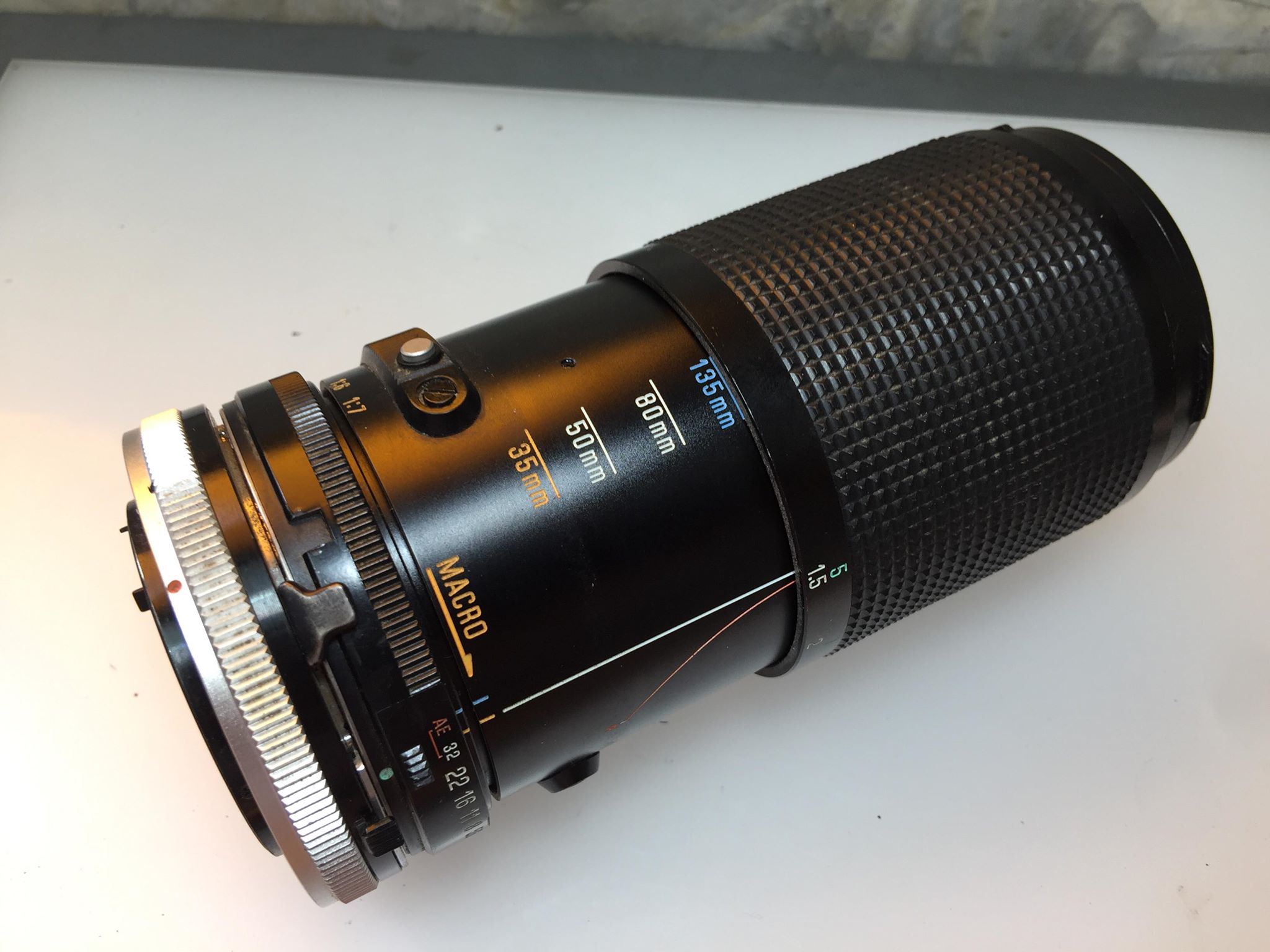 TAMRON BBAR MC 35-135MM.F3.5-4.5 MACRO ADAPTALL 2 FD MOUNT