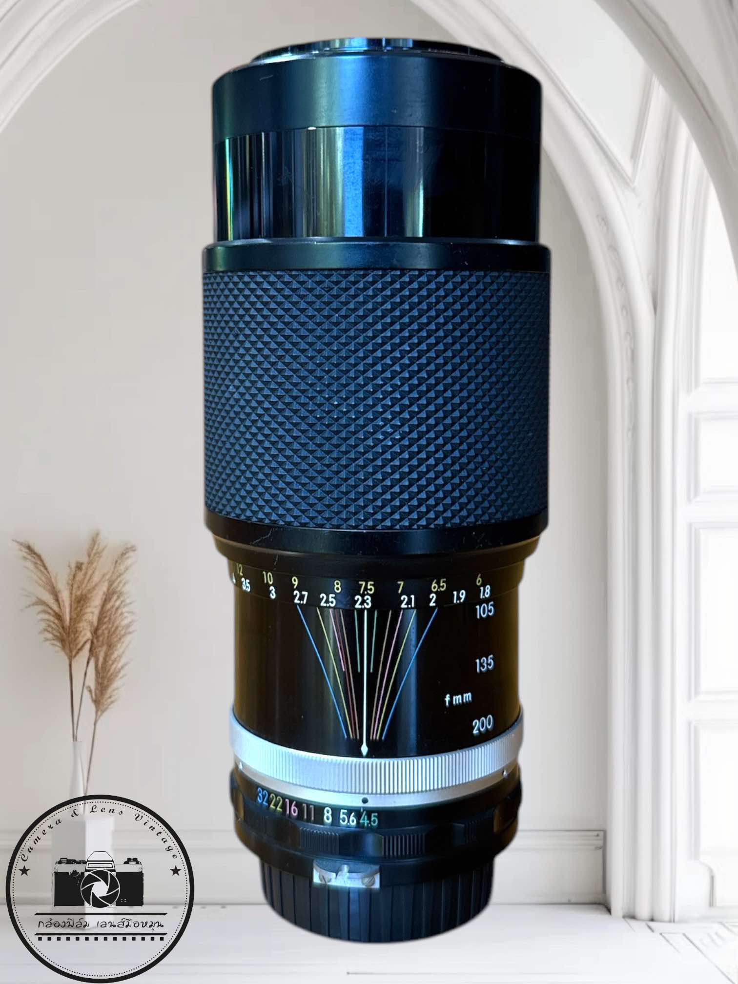 NIKON ZOOM-NIKKOR-C AUTO 80-200MM.F.4.5 NIKON NON AI MOUNT