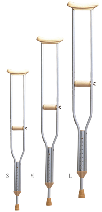 ไม้เท้าค้ำยัน อลูมิเนียม เบอร์ S M L