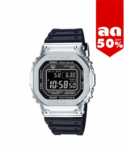 CASIO MID YEAR SALE G-SHOCK พร้อมส่ง นาฬิกาข้อมือ นาฬิกากันน้ำ นาฬิกาของแท้ ประกันศูนย์ CMG 1 ปี รุ่น GMW-B5000-1 นาฬิกาสีดำ