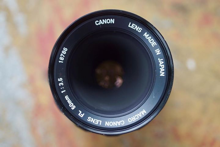 MACRO CANON LENS FL 50MM. F3.5 FL MOUNT