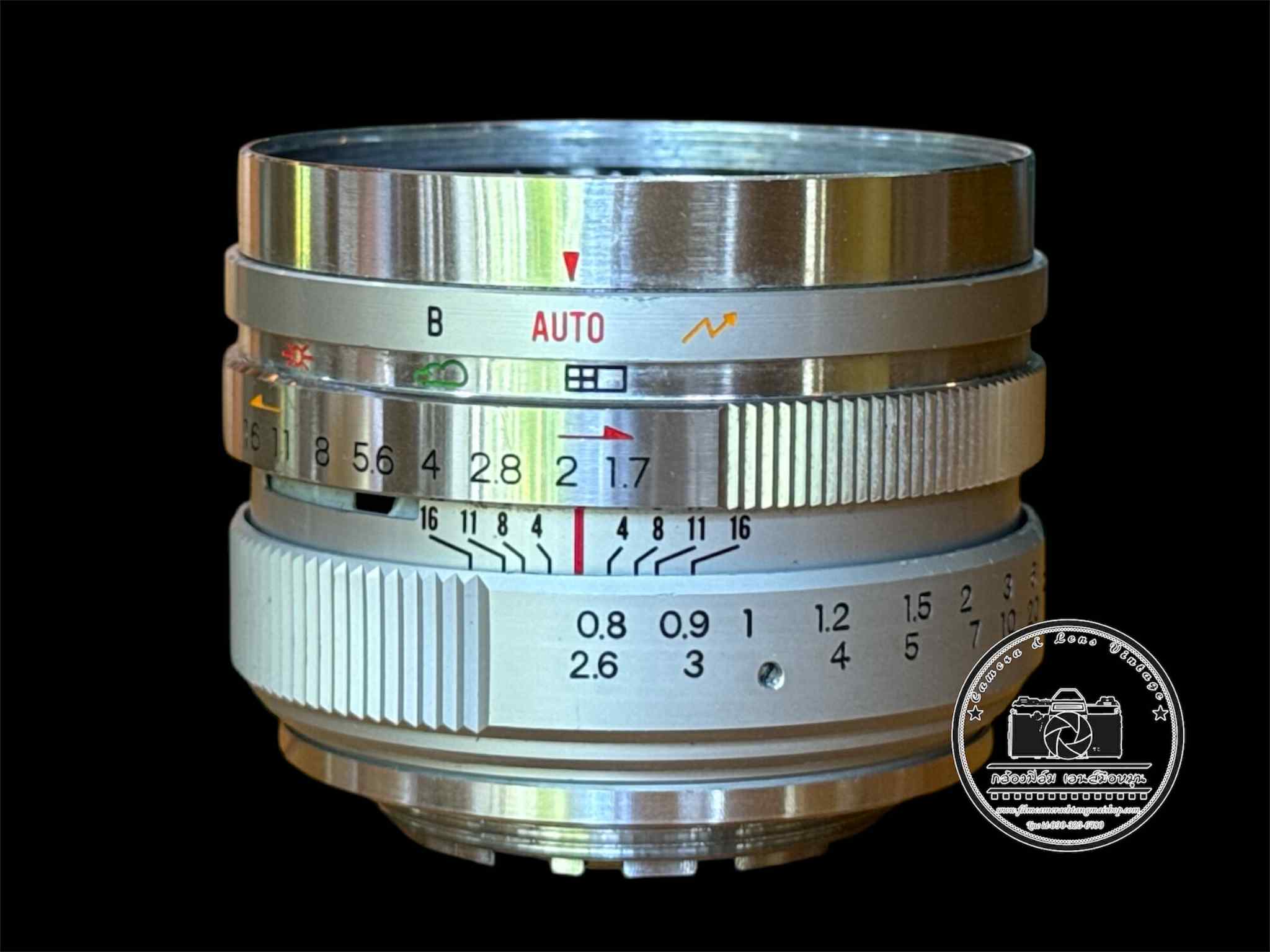 YASHICA COLOR YASHINON-DX 45MM.F1.7 MODIFIED M39 MOUNT