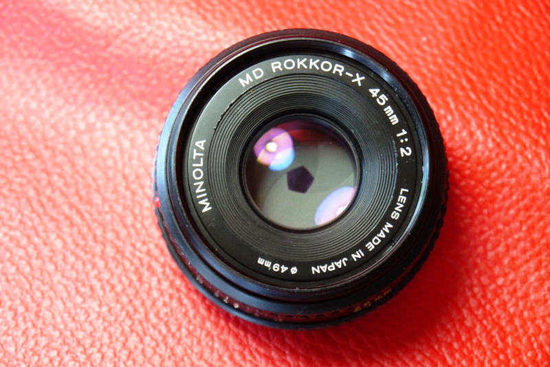 MINOLTA MD ROKKOR-X 45MM.F2