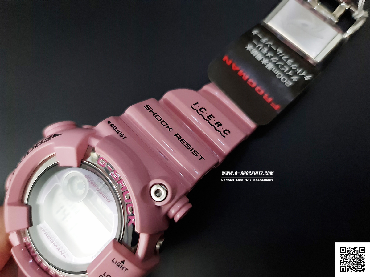 CASIO G-SHOCK นาฬิกาข้อมือ นาฬิกากันน้ำ นาฬิกาของแท้ ประกันศูนย์ CMG 1 ปี รุ่น GF-8250K-4JR นาฬิกาสีชมพู