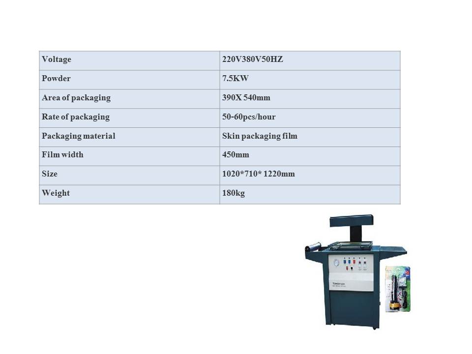 Skin Packaging Machine (TB-390)