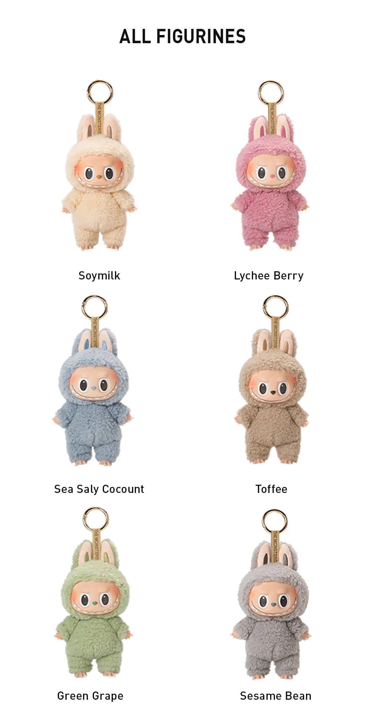 POP MART กล่องสุ่มLABUBU MACARON POP MART Macaron