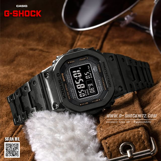 CASIO G-SHOCK นาฬิกาข้อมือ นาฬิกากันน้ำ นาฬิกาของแท้ ประกันศูนย์ CMG 1 ปี รุ่น GMW-B5000TCM-1D นาฬิกาสีดำ