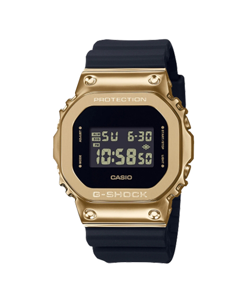 CASIO MID YEAR SALE G-SHOCK นาฬิกาข้อมือ นาฬิกากันน้ำ นาฬิกาของแท้ ประกันศูนย์ CMG 1 ปี รุ่น GM-5600G-9 นาฬิกาสีทอง