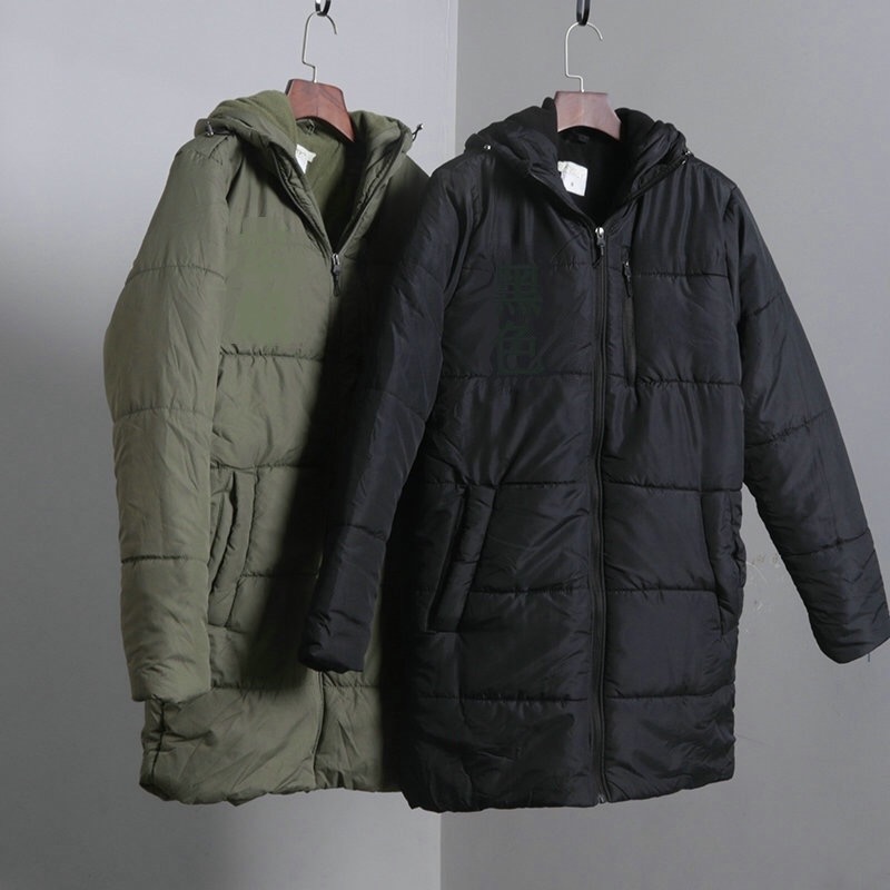 Exact เสื้อกันหนาว เสื้อฮู้ดเฟอร์ บุนวมอุ่น แบรนด์. EXACT (padded puffer coat) สำเนา ดำ