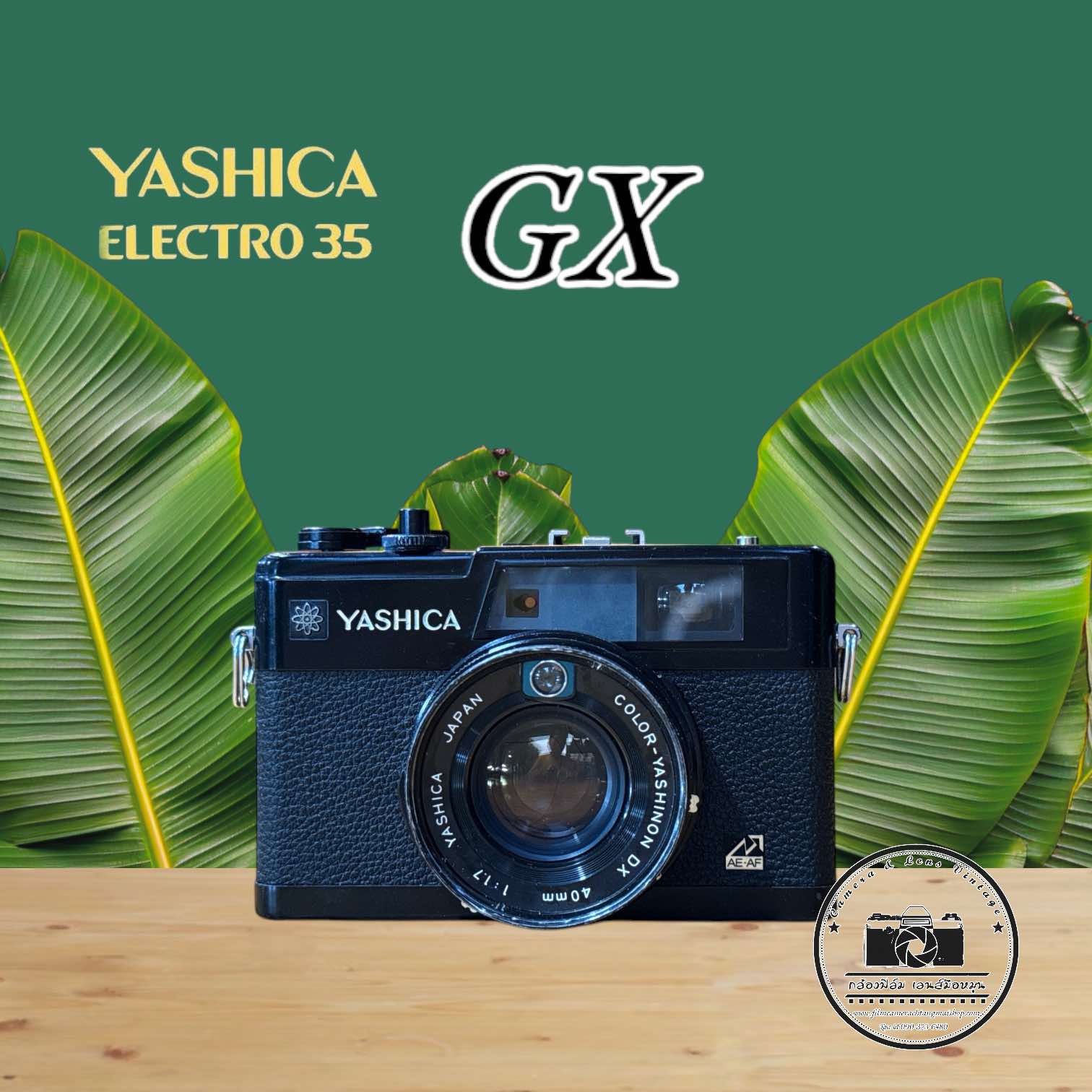 YASHICA ELECTRO 35GX YASHICA COLOR-YASHINON DX 40MM.F1.7