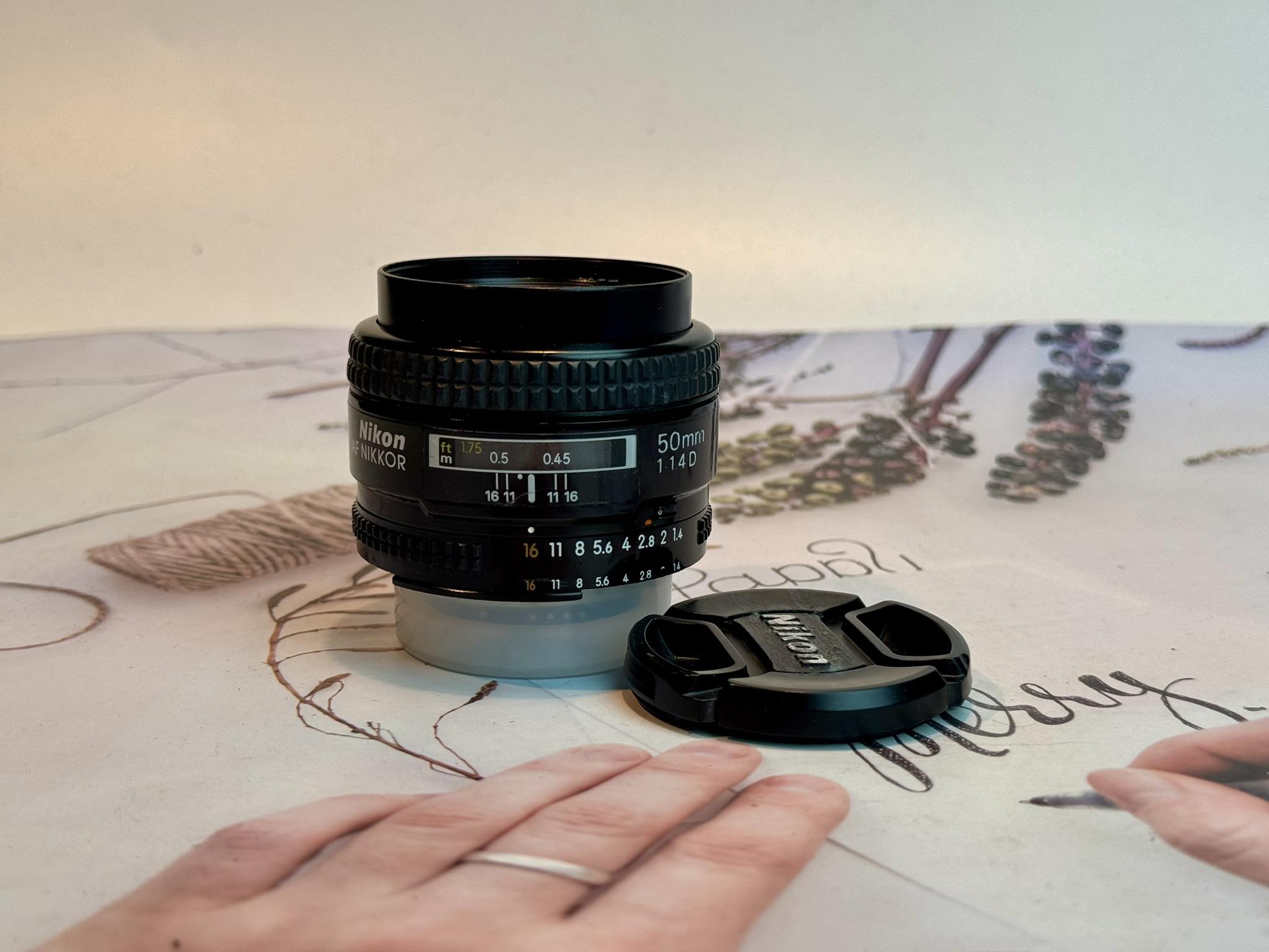 NIKON AF NIKKOR 50MM.F1.4D AIS MOUNT(NO.5)