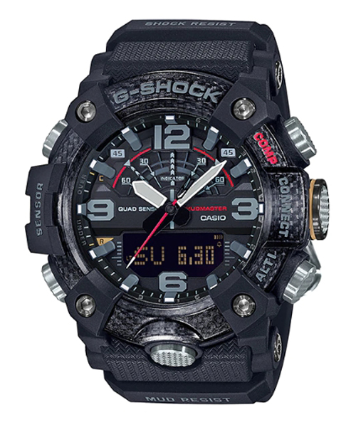 CASIO G-SHOCK นาฬิกาข้อมือ นาฬิกากันน้ำ นาฬิกาของแท้ ประกันศูนย์ CMG 1 ปี รุ่น GG-B100-1A นาฬิกาสีดำ