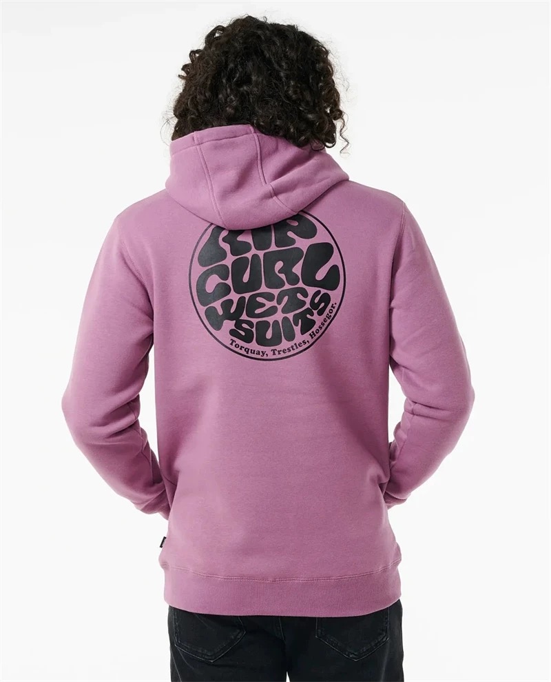 Ripcurl เสื้อฮู้ด ผู้ชาย Rip Curl Medina hoodie แบรนด์ RIPCURL แท้ สวย เท่ห์ มาก คะ Size L/XL/XXL สำเนา เทา