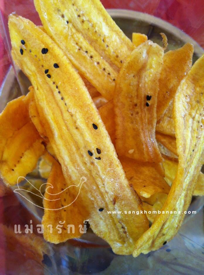 กล้วยฉาบ-ริมโขง หวานน้อย (140g.)