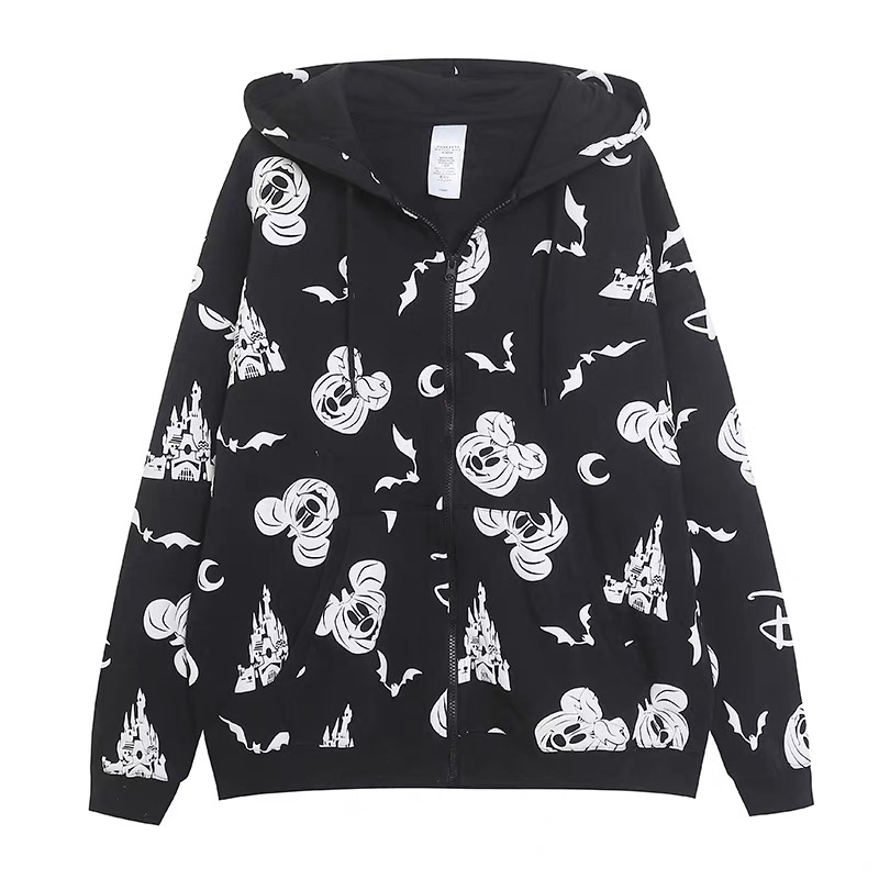 เสื้อฮู้ด สเวตเตอร์ กันหนาว Mickey Halloween zip up hoodie DISNEYLAND เสื้อมิคกี้ เม้าส์ Mickey mouse mickey mouse งาน DISNEYแท้ ชมพูพีช สำเนา สำเนา สำเนา สำเนา สำเนา สำเนา สำเนา สำเนา ชมพู