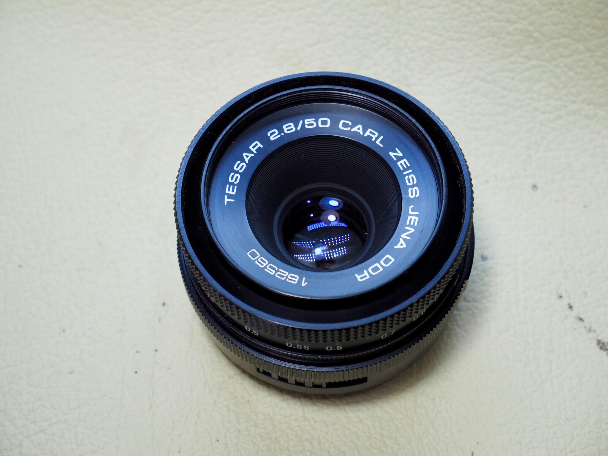 CARL ZEISS JENA DDR TESSAR 50MM.F2.8