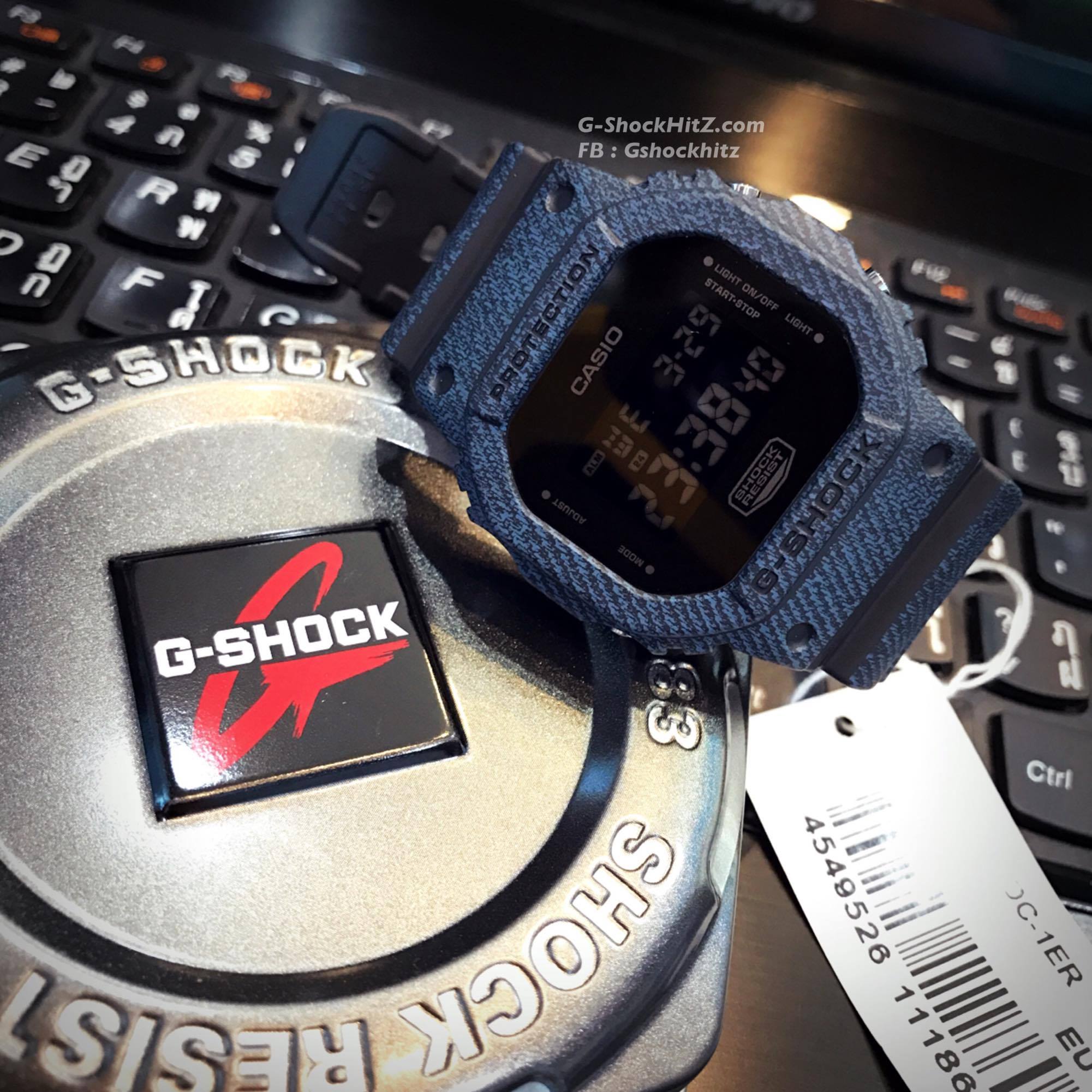 CASIO G-SHOCK นาฬิกาข้อมือ นาฬิกากันน้ำ นาฬิกาของแท้ ประกันศูนย์ CMG 1 ปี รุ่น DW-5600DC-1D นาฬิกาสีดำ