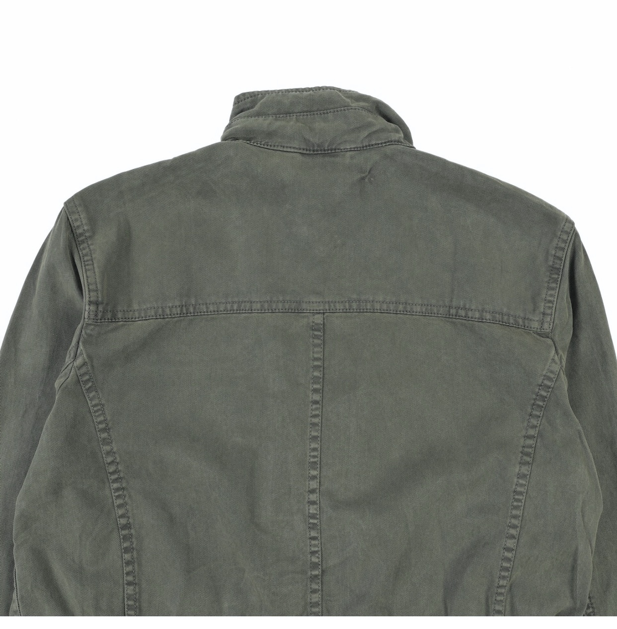 LUCKY BRAND เสื้อนอกเขียวทหาร เสื้อแจ็คเก็ต แนวทหาร แพทเทิน Lucky brandสวย เท่ห์ มาก แบรนด์ In extenso สำเนา เขียว