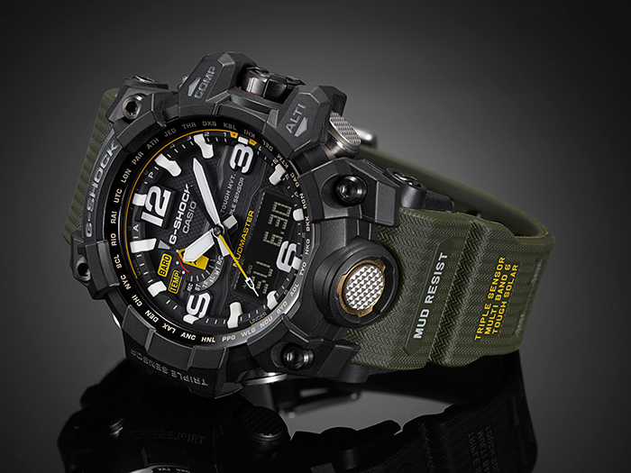 CASIO G-SHOCK นาฬิกาข้อมือ นาฬิกากันน้ำ นาฬิกาของแท้ ประกันศูนย์ CMG 1 ปี รุ่น GWG-1000-1A3 นาฬิกาสีดำ