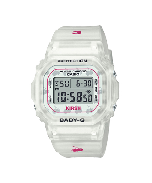 CASIO BABY-G นาฬิกาข้อมือ นาฬิกากันน้ำ นาฬิกาของแท้ ประกันศูนย์ CMG 1 ปี รุ่น BGD-565KRS-7 นาฬิกาสีขาว