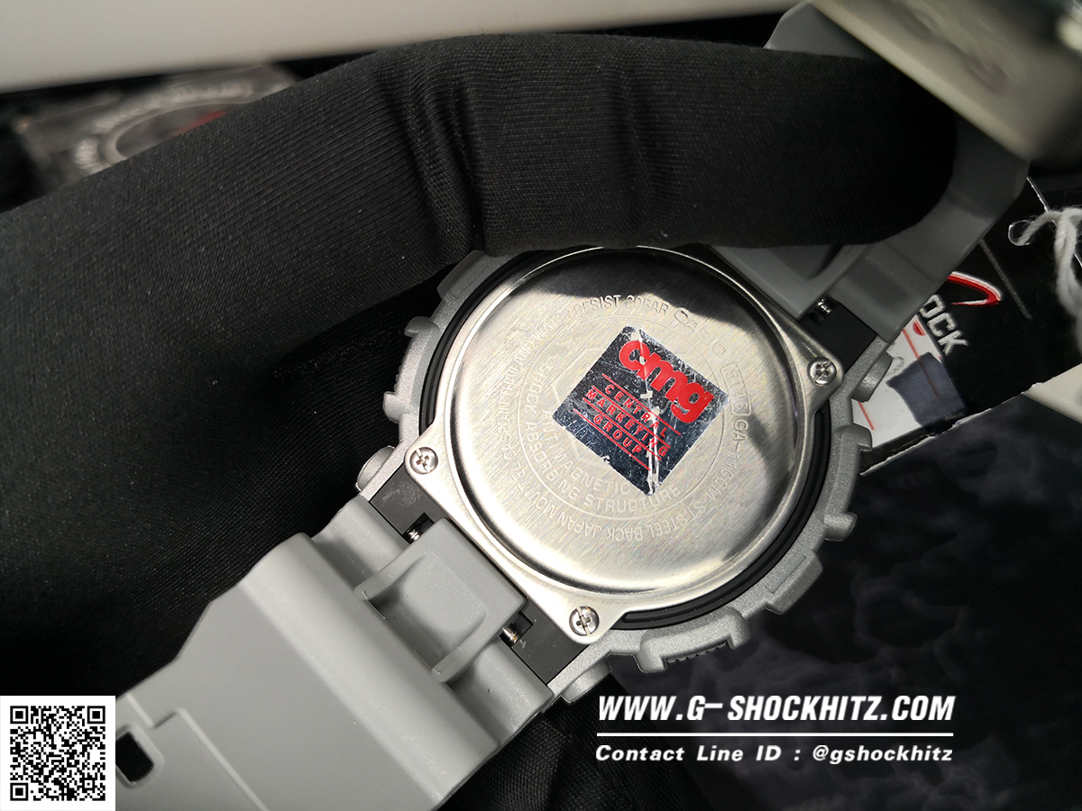 CASIO G-SHOCK นาฬิกาข้อมือ นาฬิกากันน้ำ นาฬิกาของแท้ ประกันศูนย์ CMG 1 ปี รุ่น GA-110CM-8A นาฬิกาสีเทา