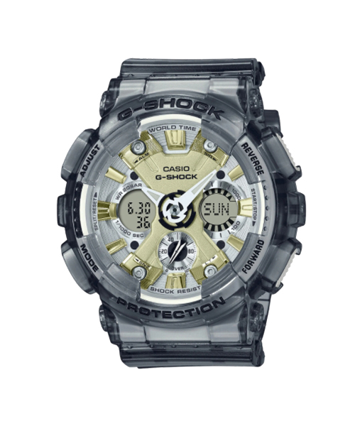 CASIO G-SHOCK นาฬิกาข้อมือ นาฬิกากันน้ำ นาฬิกาของแท้ ประกันศูนย์ CMG 1 ปี รุ่น GMA-S120GS-8A นาฬิกาสีดำ