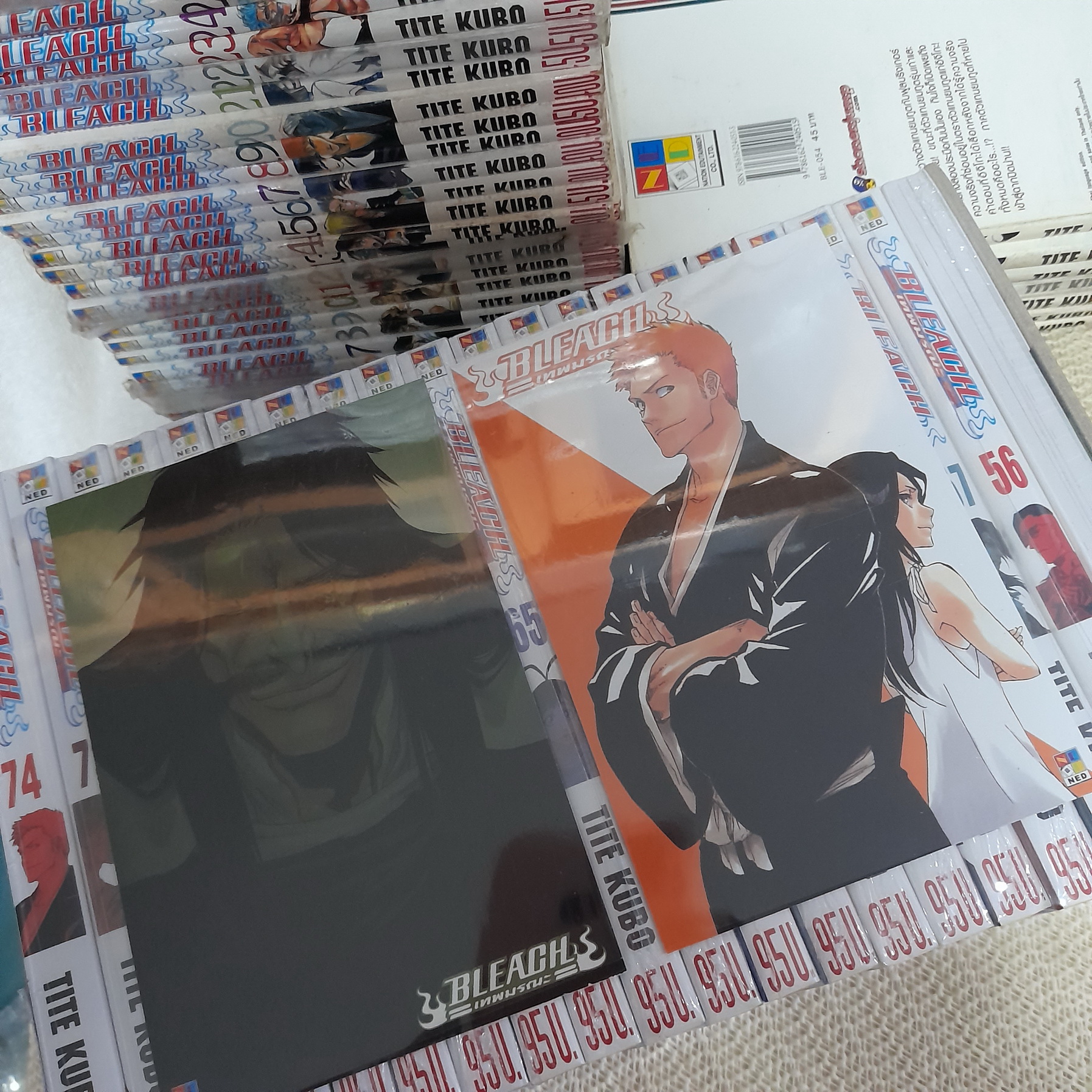 Bleach เทพมรณะ 1-74 จบ + โปสต์การ์ดที่ระลึก 2 ใบ