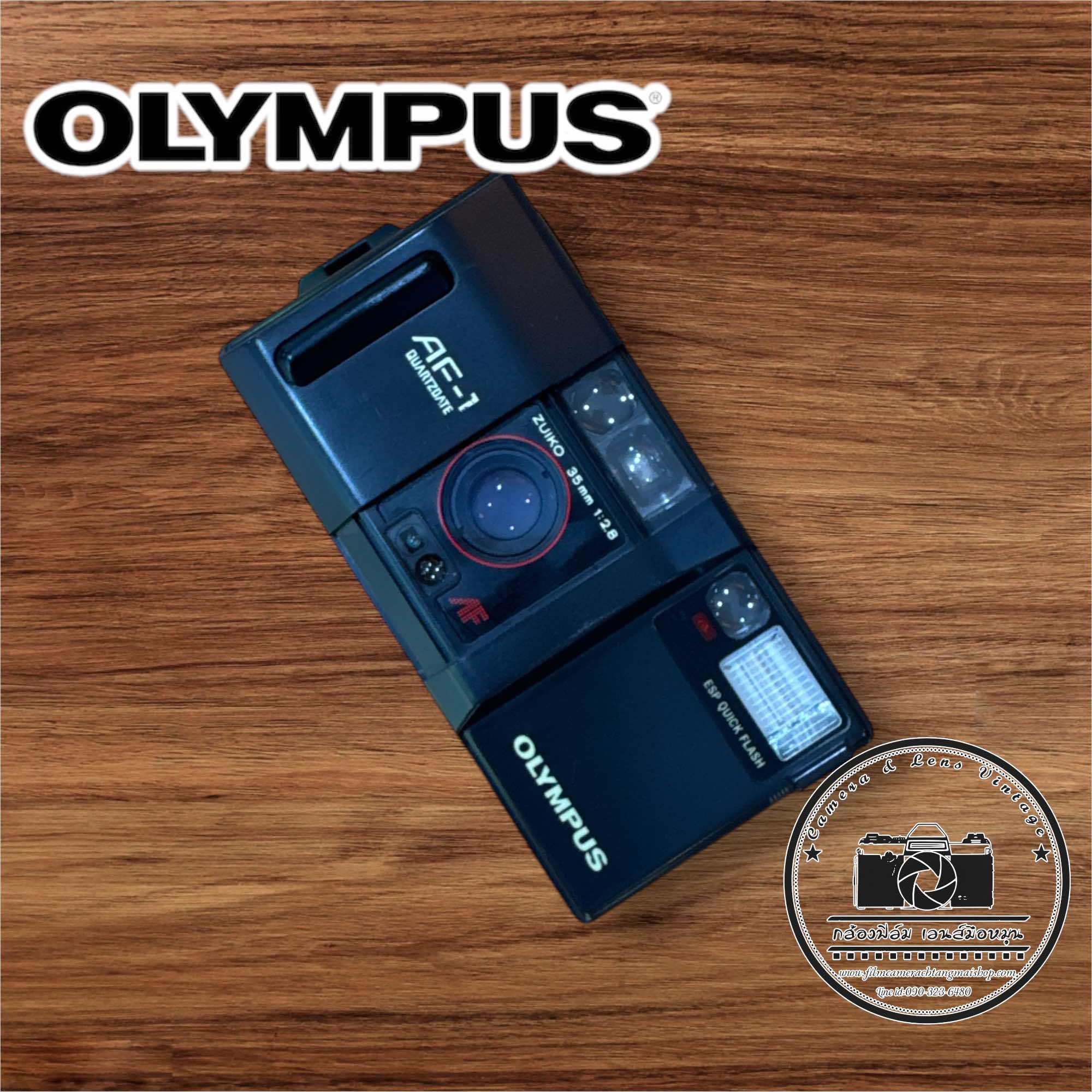 OLYMPUS AF-1 QUARTZ DATE OLYMPUS LENS 35MM.F2.8