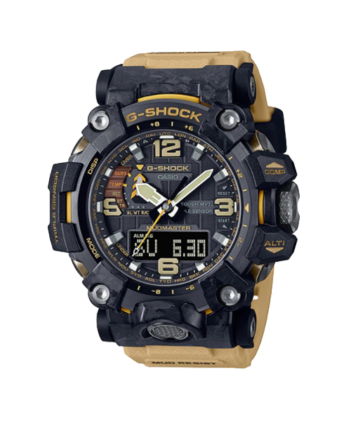 CASIO MID YEAR SALE G-SHOCK นาฬิกาข้อมือ นาฬิกากันน้ำ นาฬิกาของแท้ ประกันศูนย์ CMG 1 ปี รุ่น GWG-2000-1A5 นาฬิกาสีน้ำตาล