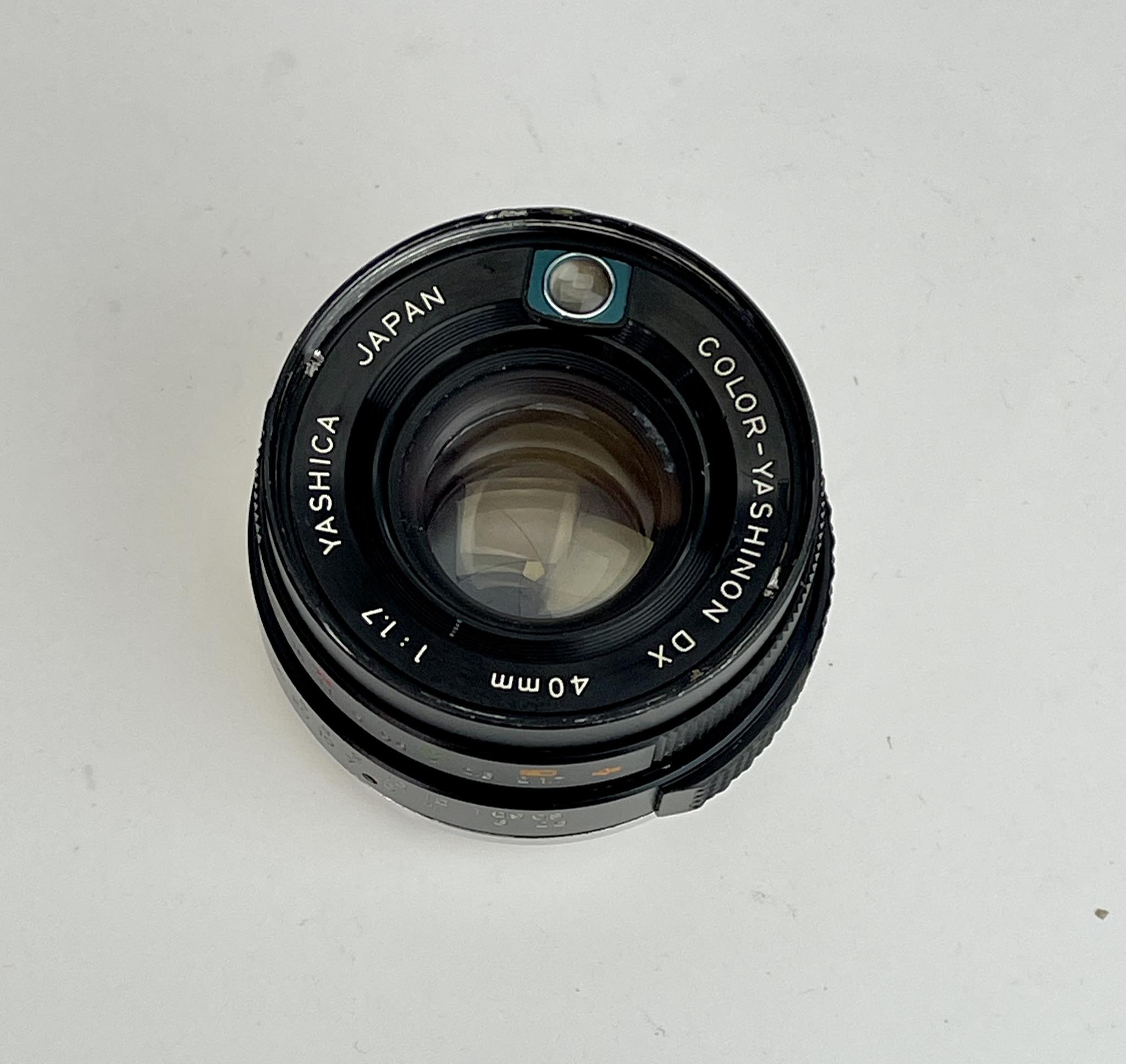 YASHICA COLOR-YASHINON DX 40MM.F1.7 M39 MOUNT
