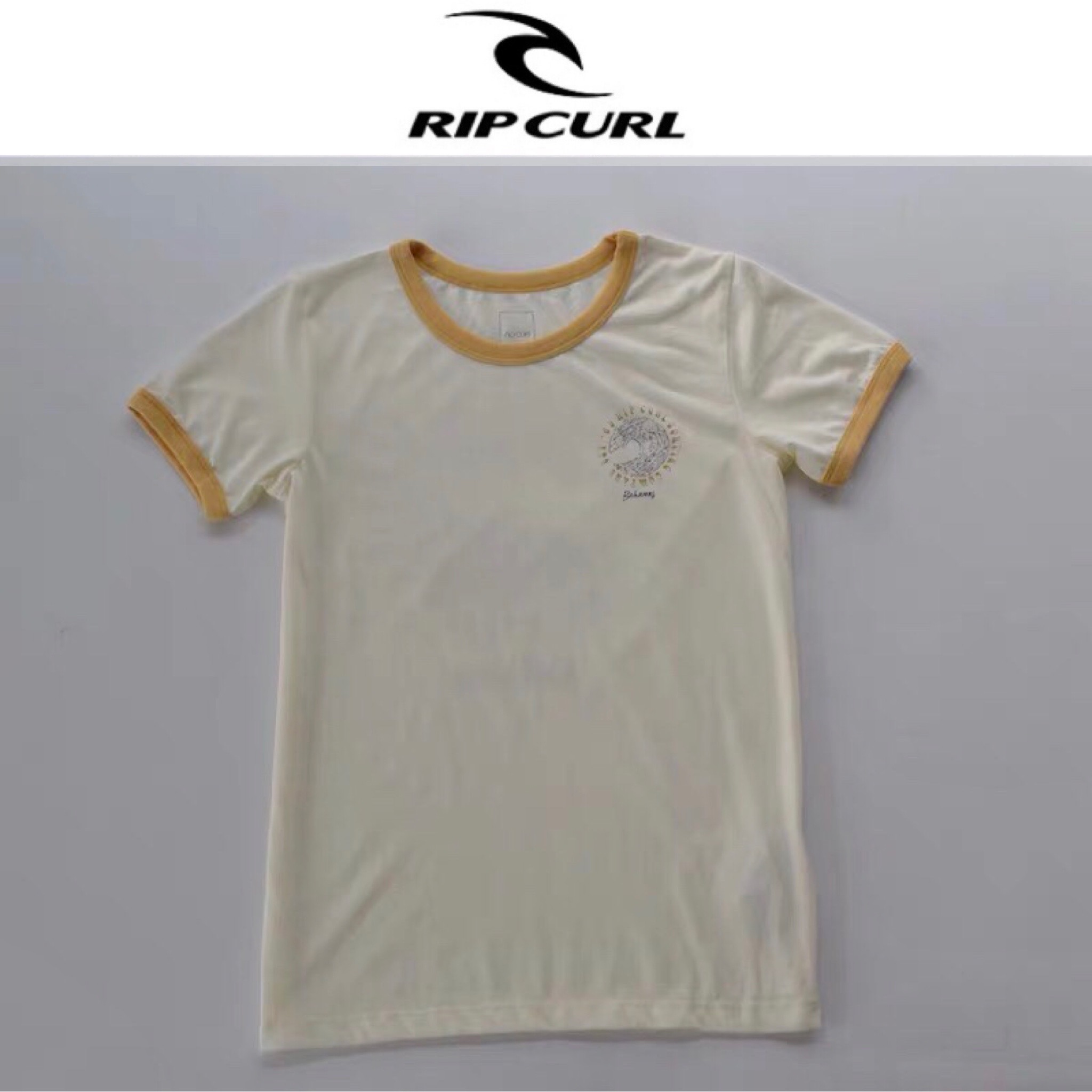 Rip curl เสื้อยืดคอกลมแขนสั้น ขลิบปลาย งานRIP CURL แท้ สวยมากคะ สำเนา สำเนา สำเนา สำเนา สำเนา สำเนา ครีม