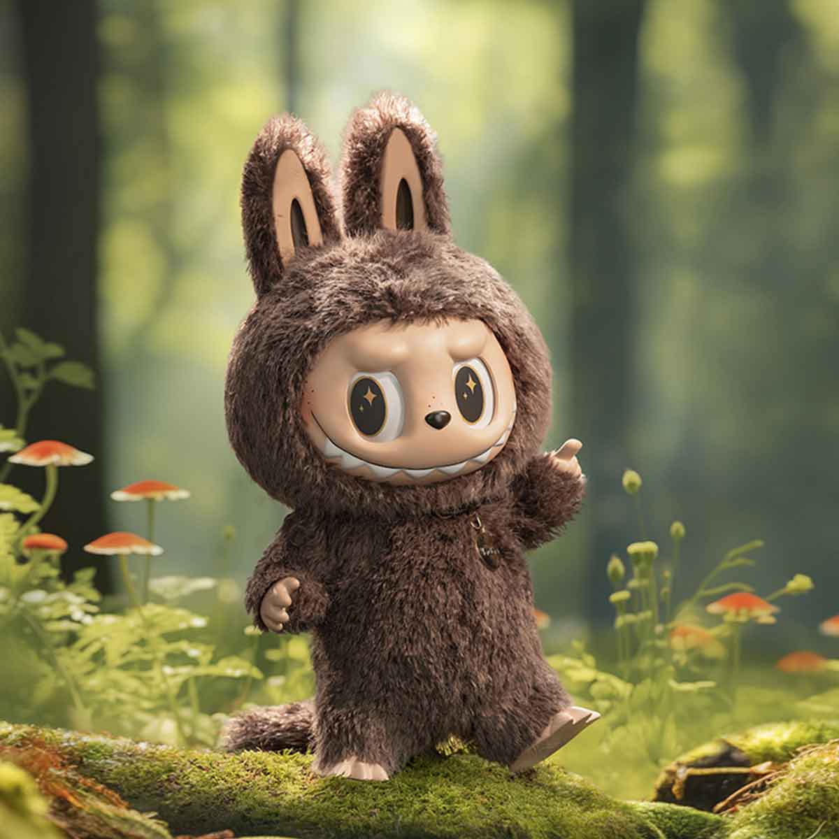 POP MART Zimomo ART TOY POP MART MONSTER Zimomo น้ำตาล