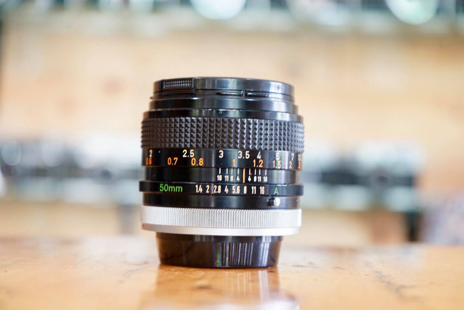 CANON LENS FD 50MM.F1.4 S.S.C. FD MOUNT