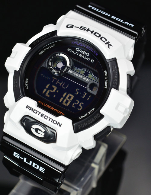 CASIO G-SHOCK นาฬิกาข้อมือ นาฬิกากันน้ำ นาฬิกาของแท้ ประกันศูนย์ CMG 1 ปี รุ่น GWX-8900B-7 นาฬิกาสีขาว