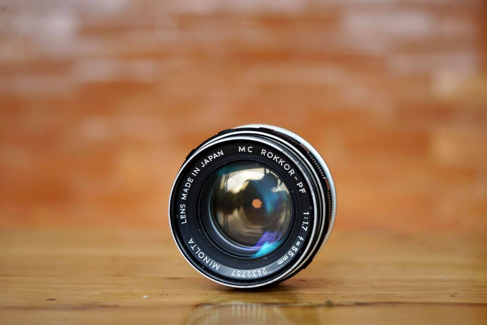 MINOLTA MC ROKKOR-PF 55MM F1.7 MD MOUNT