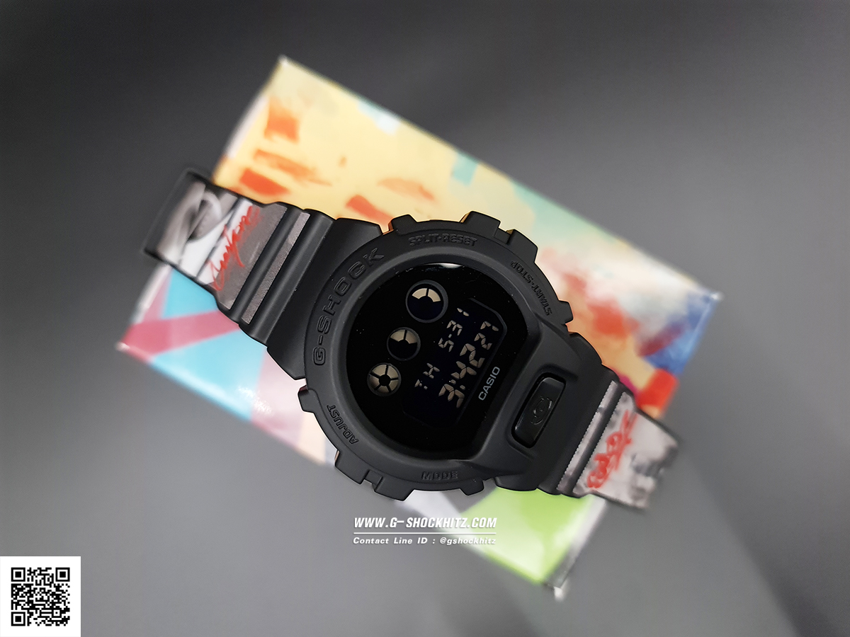 CASIO MID YEAR SALE G-SHOCK พร้อมส่ง นาฬิกาข้อมือ นาฬิกากันน้ำ นาฬิกาของแท้ ประกันศูนย์ CMG 1 ปี รุ่น DW-6900BBA-1STCR LIMITED นาฬิกาสีดำ