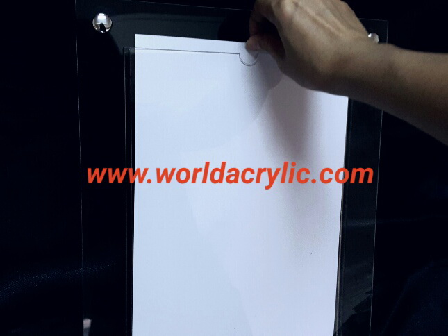 บอร์ดใส่ประกาศ A4